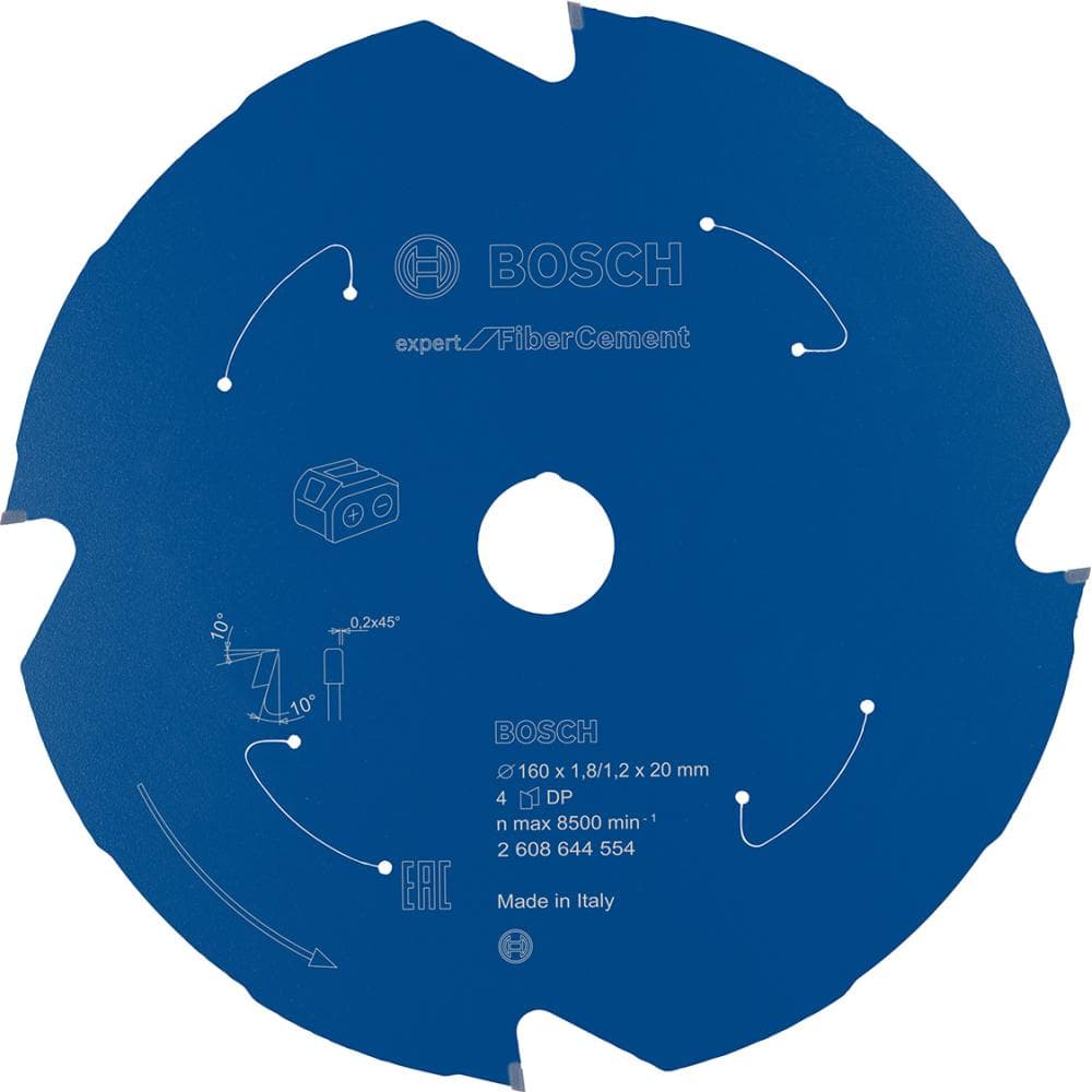 

Tarcza pilarska do Fiber CE 160x1.8/1.2x20Z4 Bosch