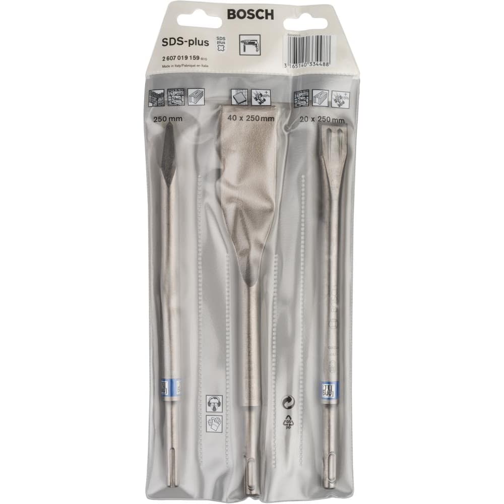 

Dłuto SDS plus zestaw 3szt. 250mm BOSCH