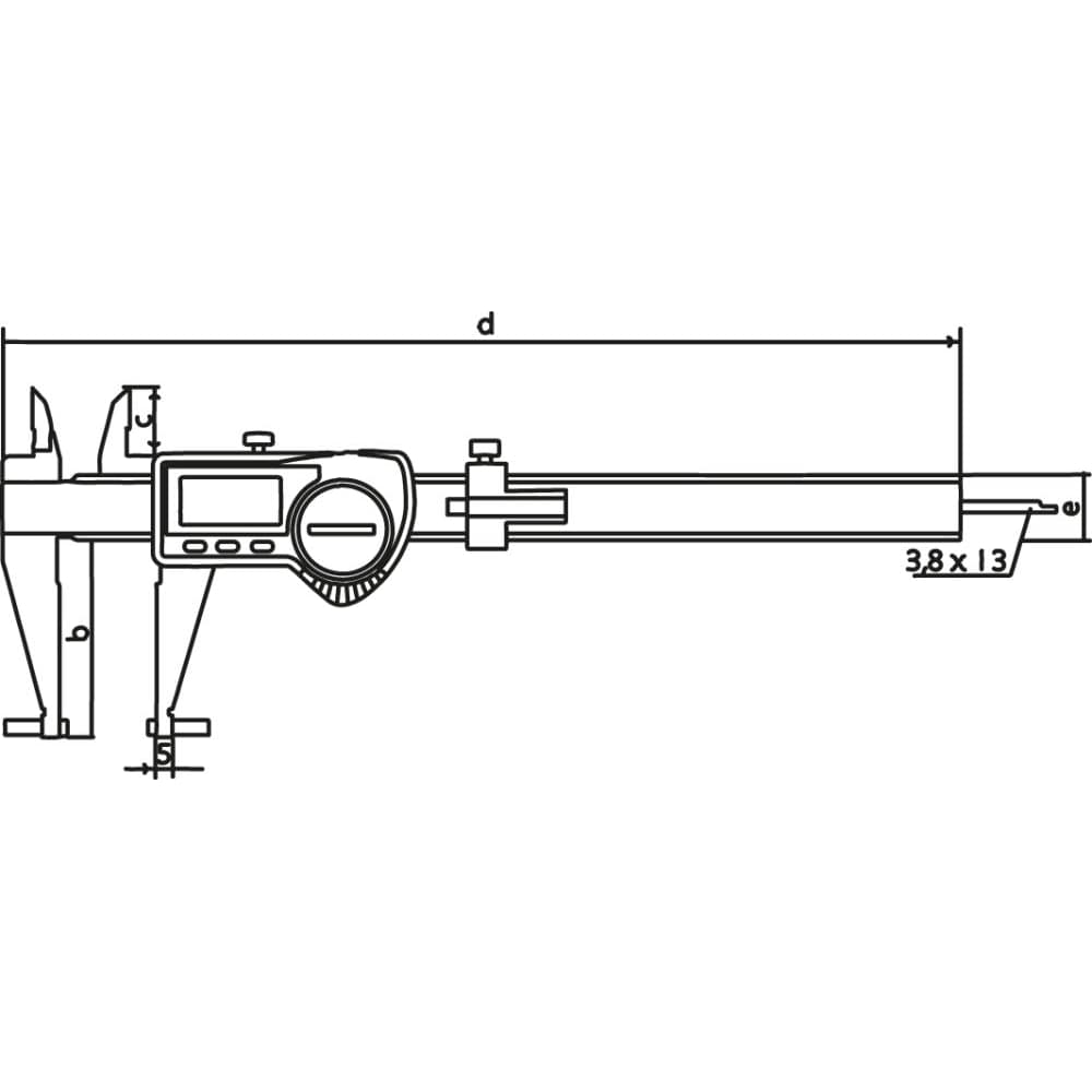 

Suwmiarka cyfrowa,zestaw 16EWRi-V 200mm Universal MAHR