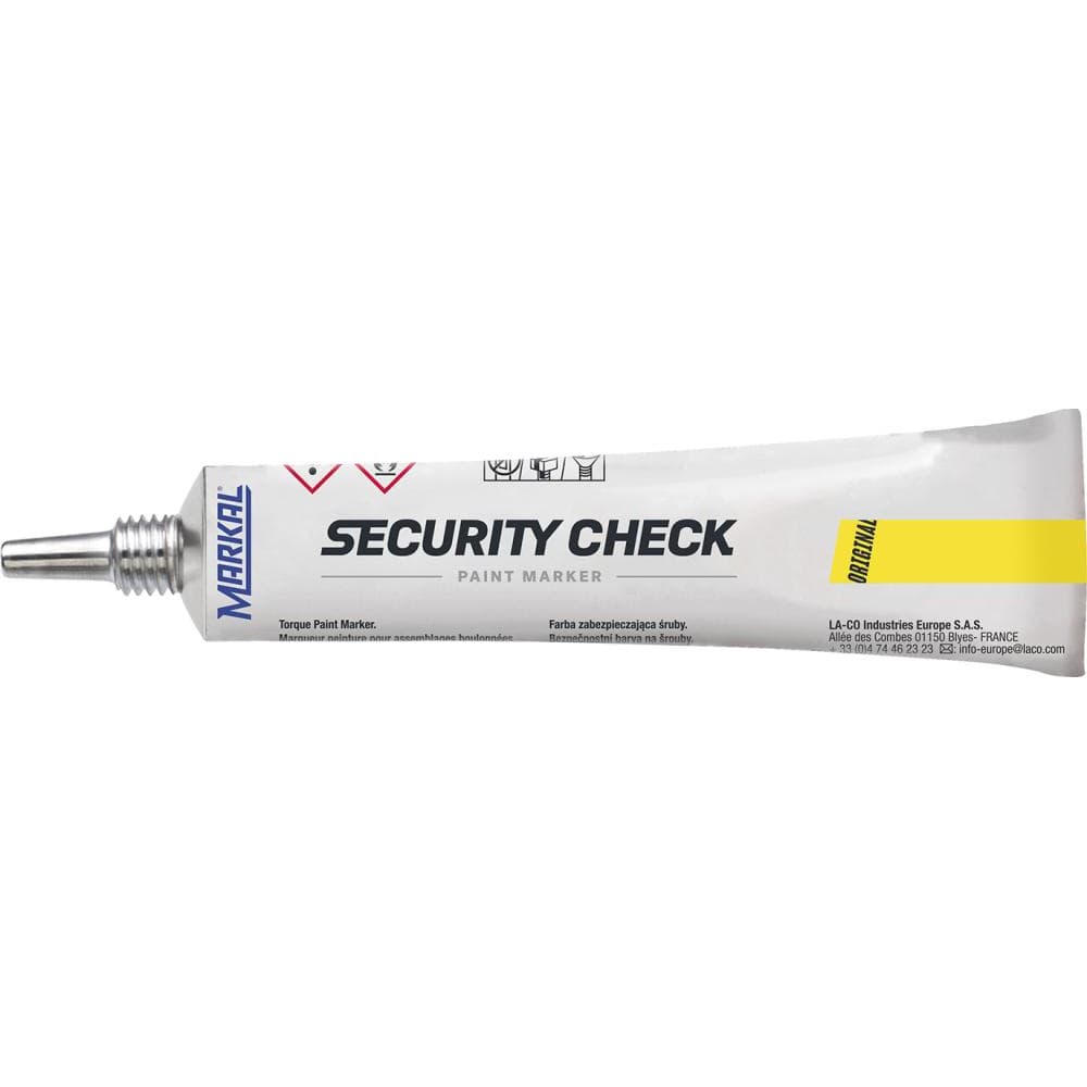 

Marker Security-Check lakier zabezpieczający, żółty