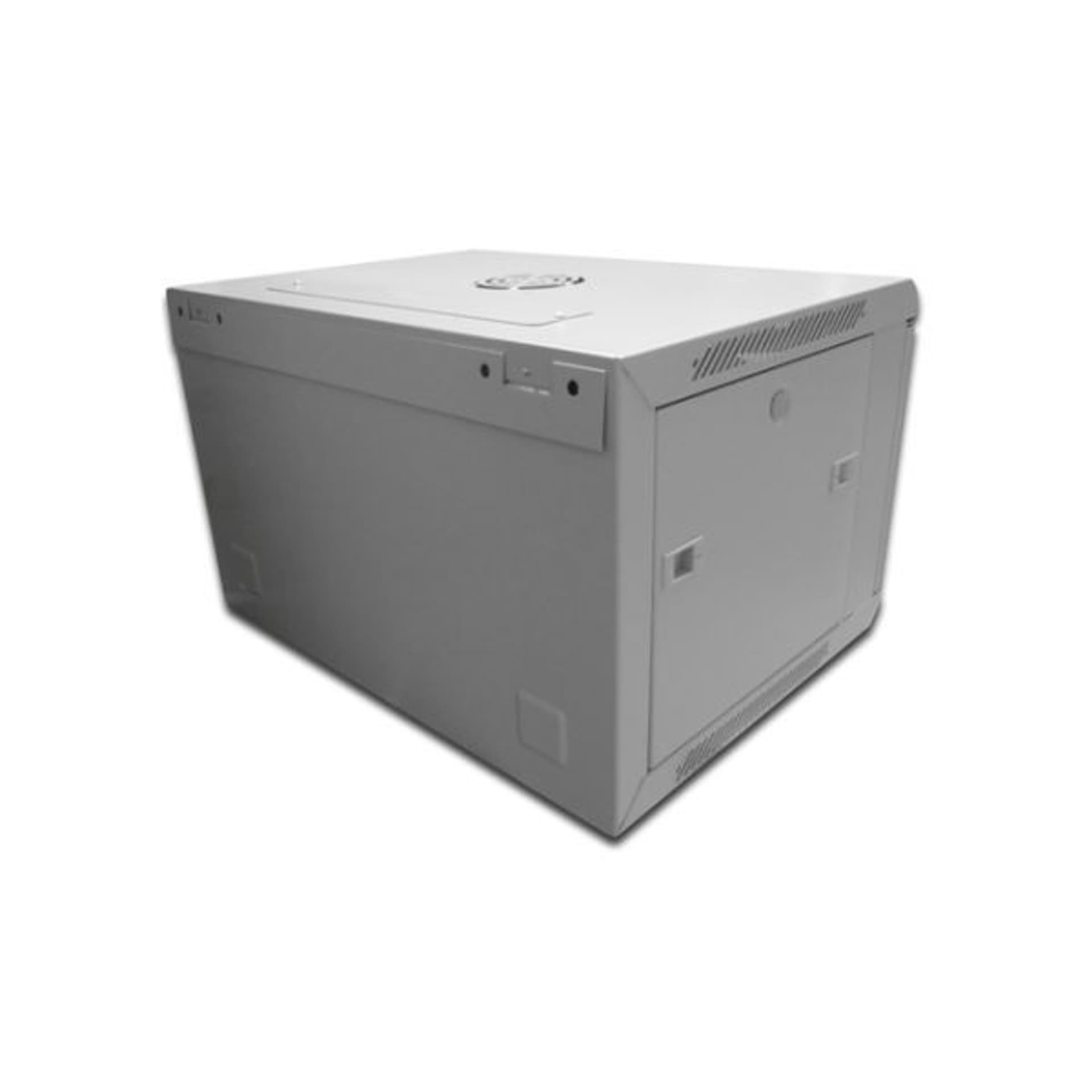 

Szafa wisząca jednosekcyjna 19" 6U 368/600/450mm, drzwi szklane, szara (RAL7035), zmontowana, Ral7035)/zmontowan