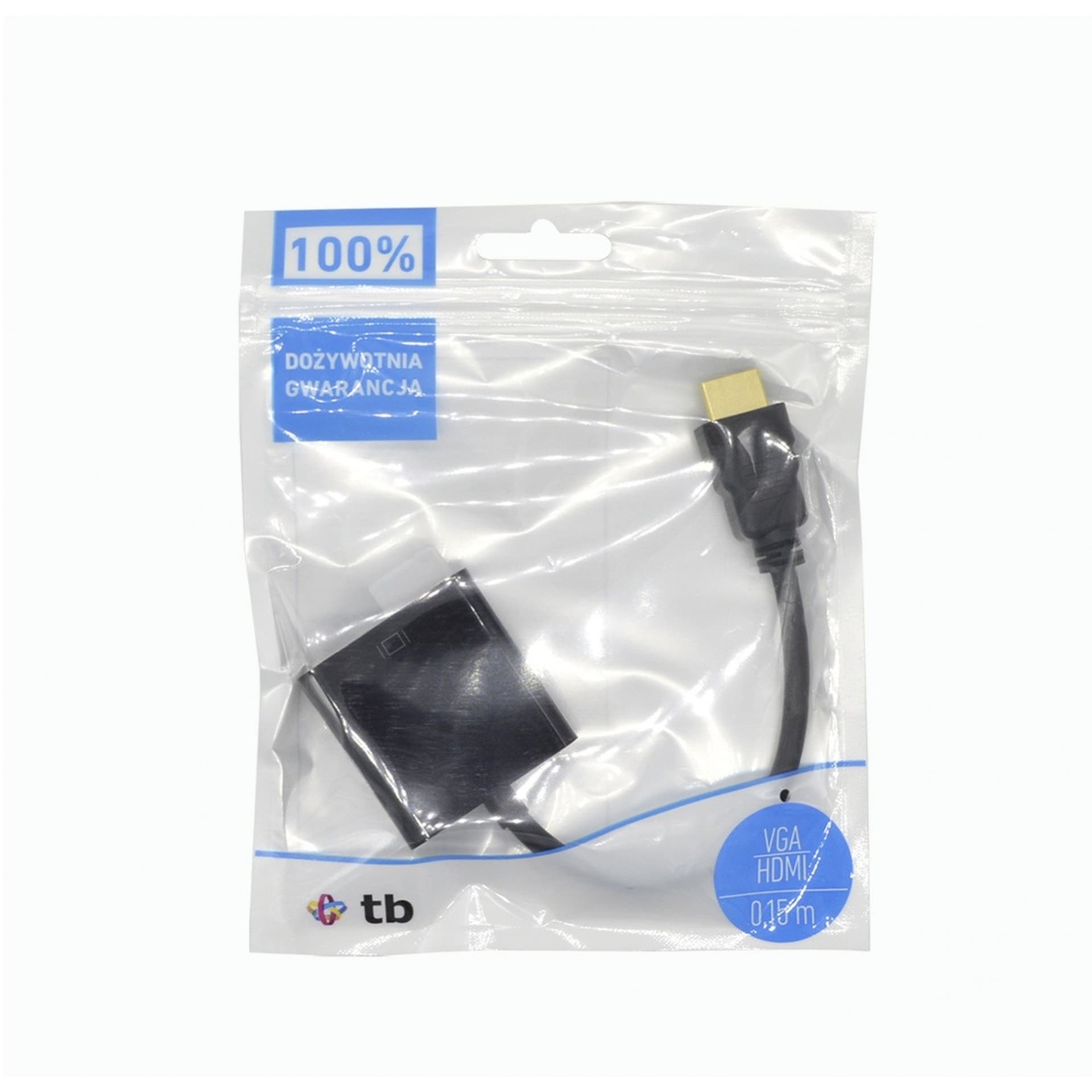 

Adapter VGA F-HDMI M 15 cm.