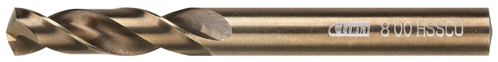 

Wiertło kręte 4,8 mm HSSCO DIN1897 Luna