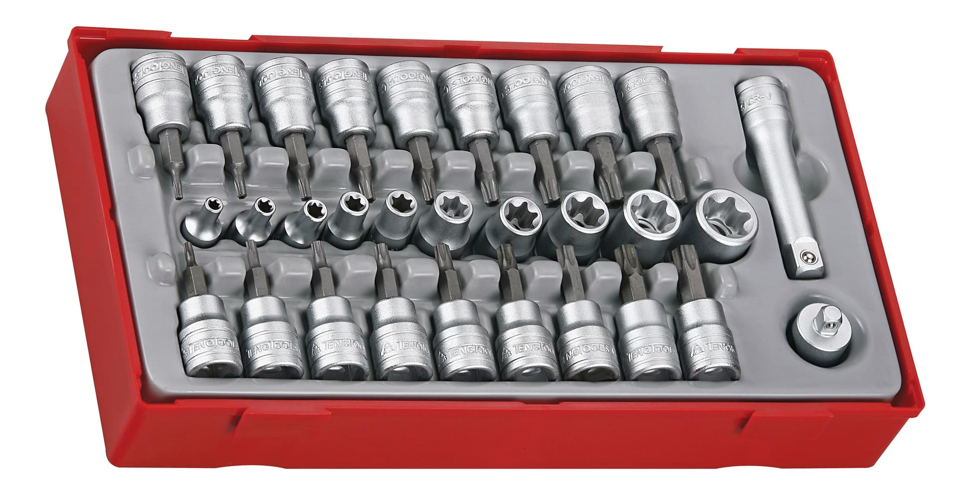 

ZESTAW NASADEK TORX 1/4'' I 3/8'' 30SZT.