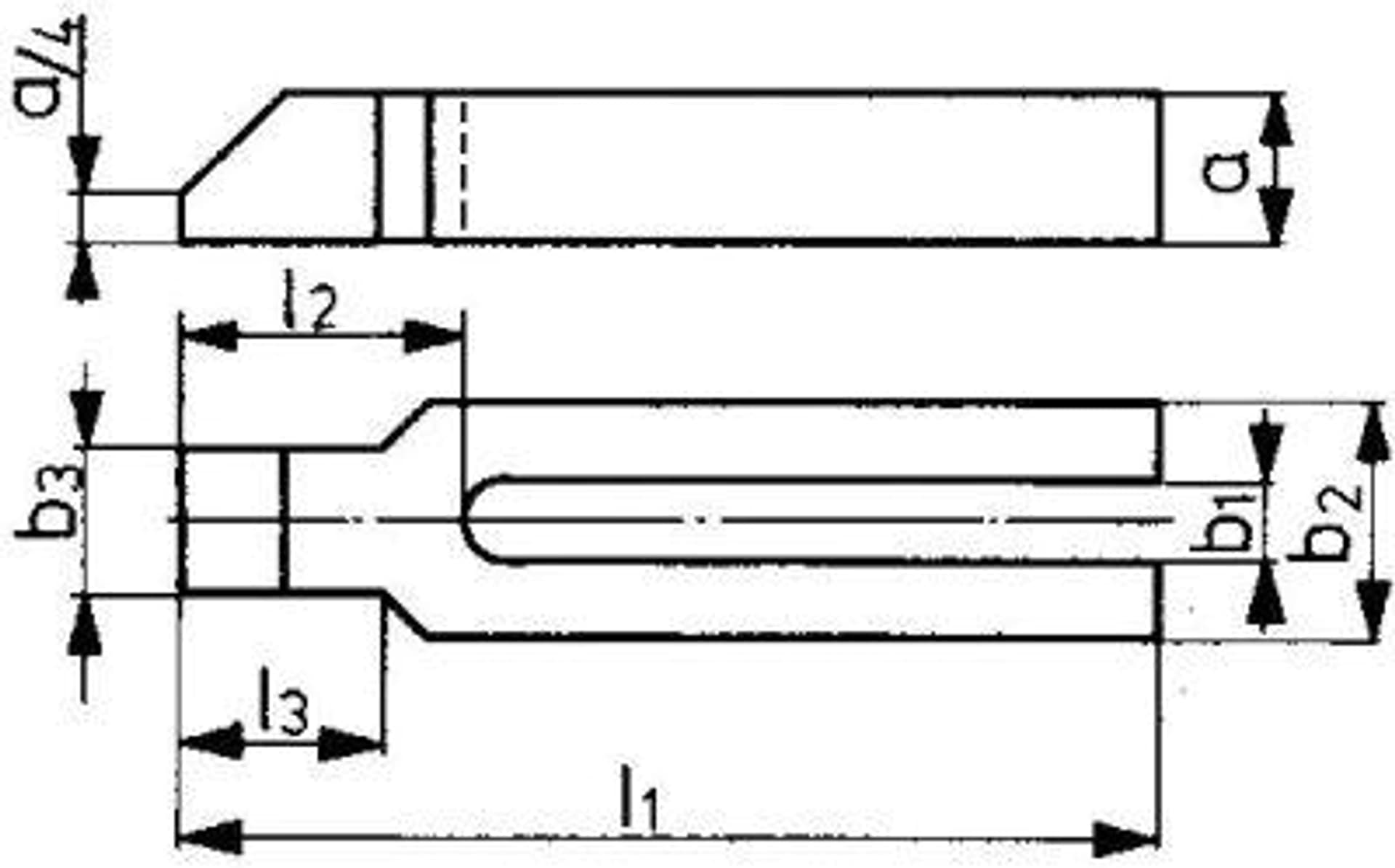 

Łapa dociskowa widełkowa DIN6315GN 14x160mm AMF