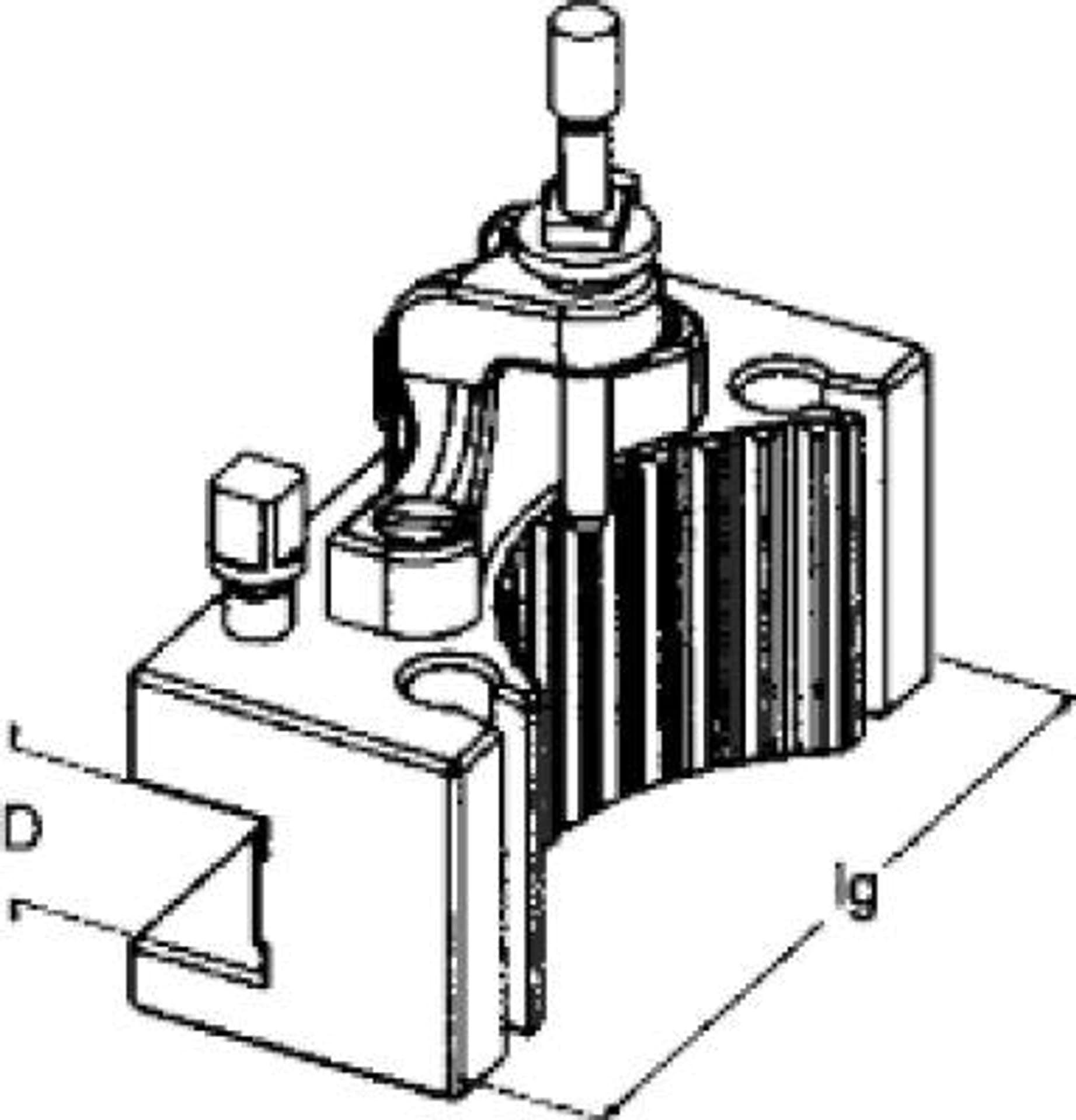 

Imak szybkowymienny do noży tokarskich, typ D 40 mm SRW