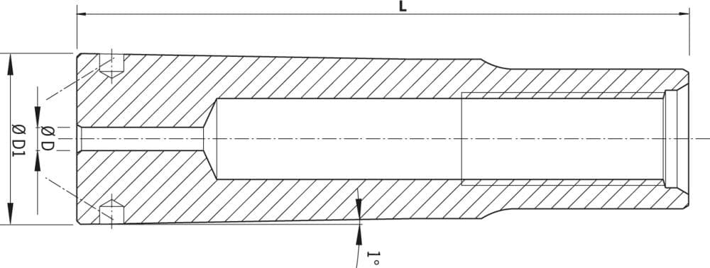 

Tulejka zaciskowa o wysokiej dokladnosci wykonania 01 2mm HAIMER