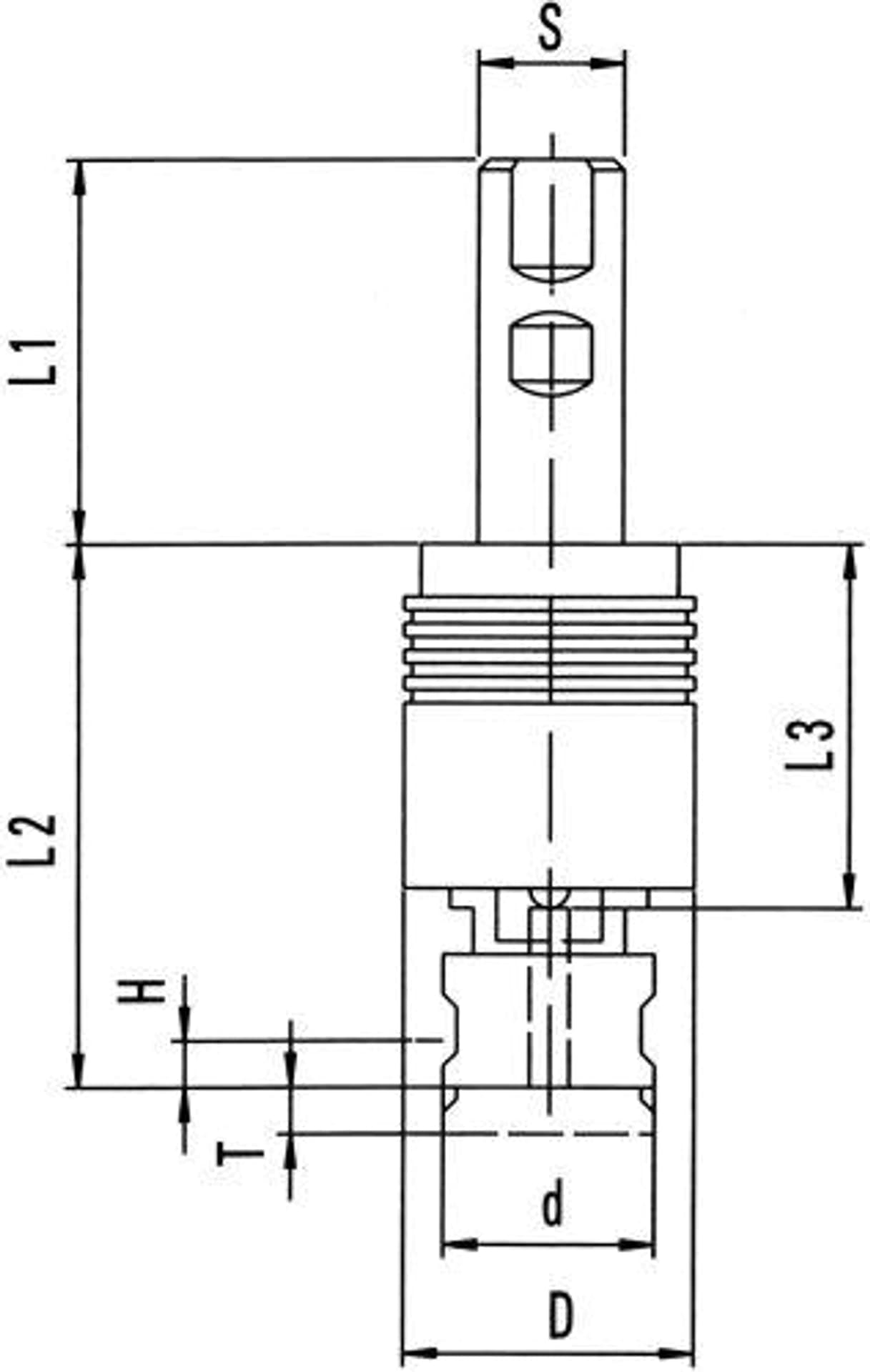 

Uchwyt do gwintowania M6-025 M5,0-20 TAPMATIC