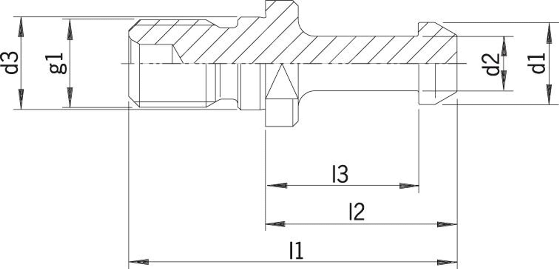 

Stworzeń dociągający MORI-SEIKI JISB6339 90° BT40 HAIMER