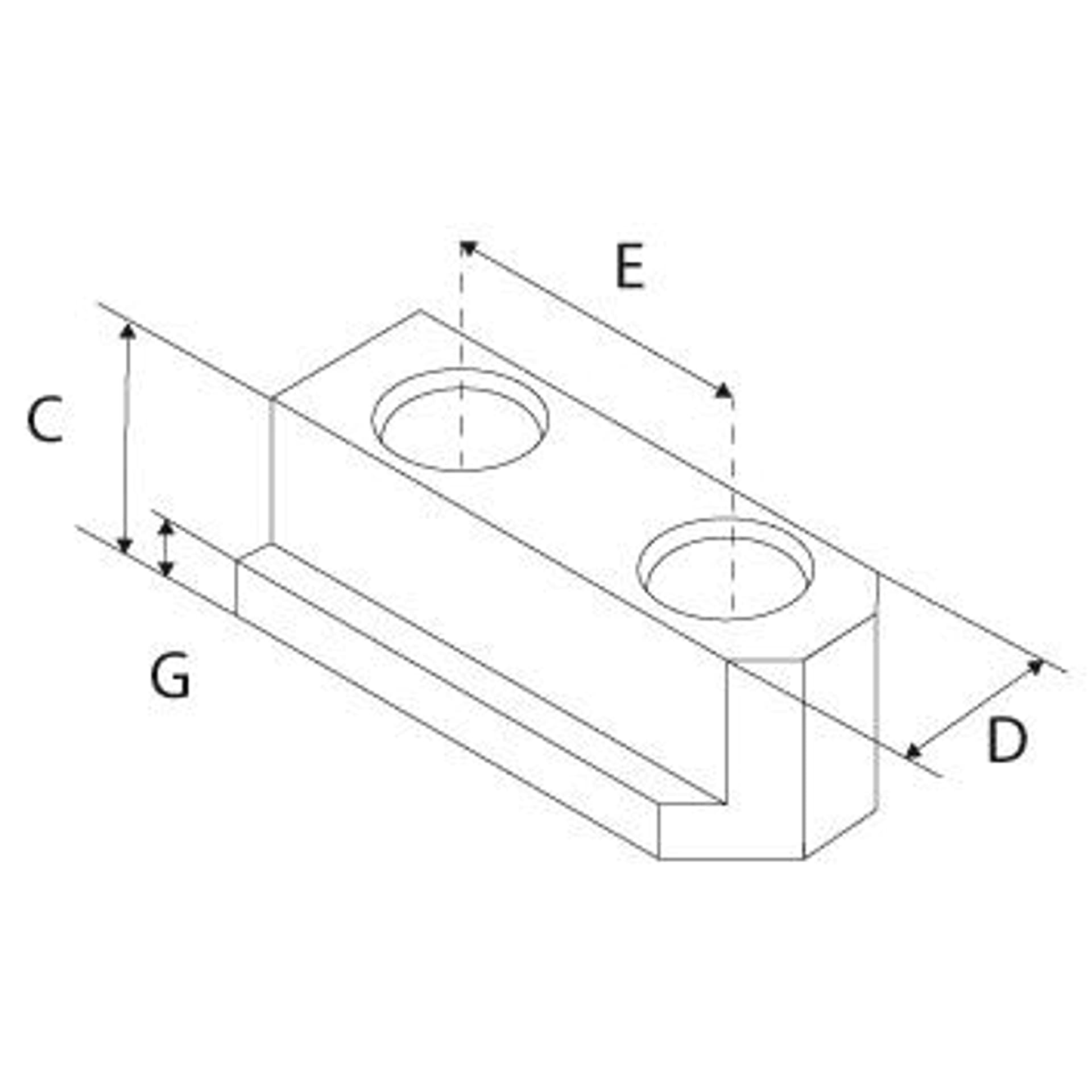 

Nakrętka teowa do BT/B/BB 205 Kitagawa