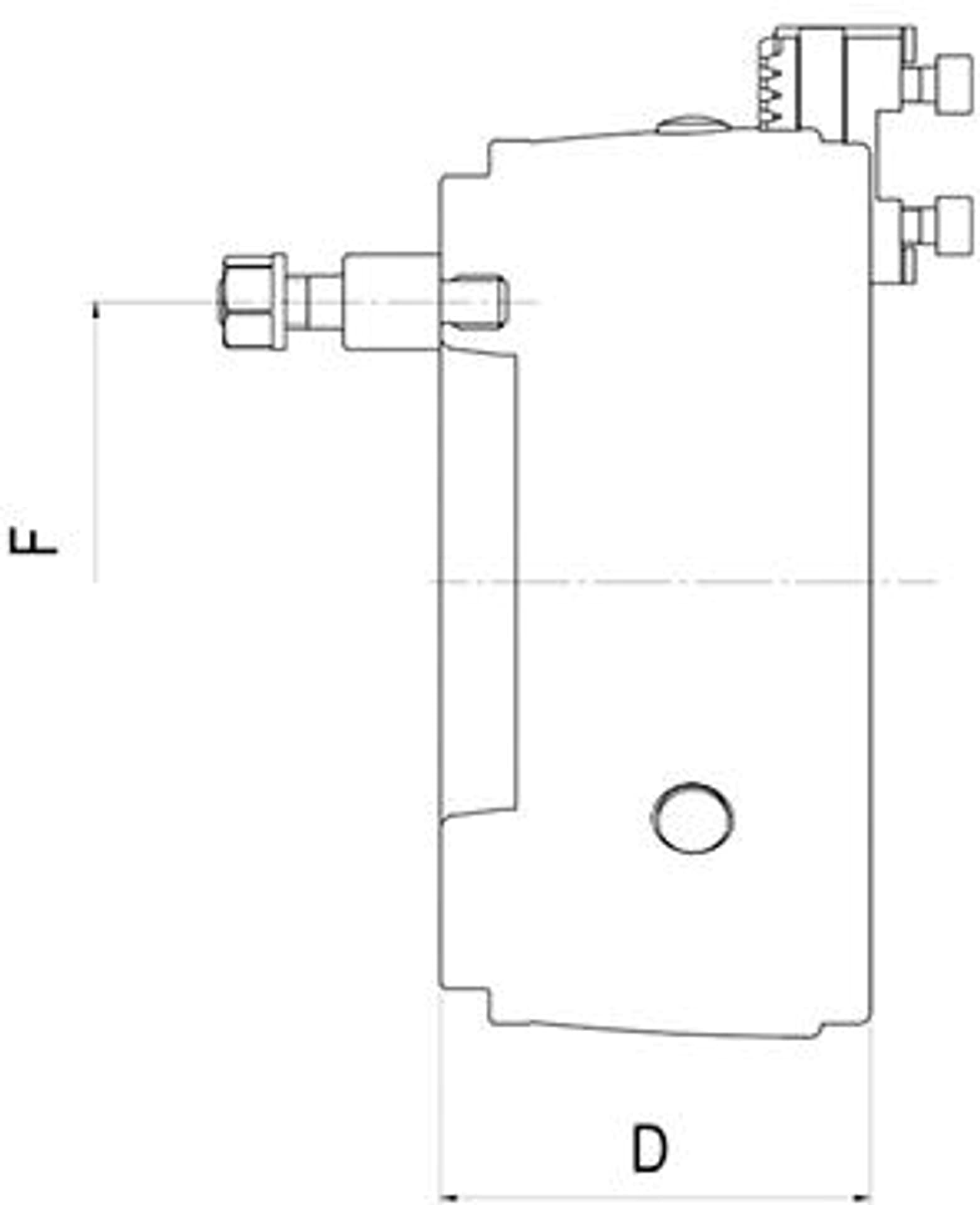 

Trojszczekowy uchwyt tokarski klinowy DURO T wlk.160mm KK 5 D RÖHM