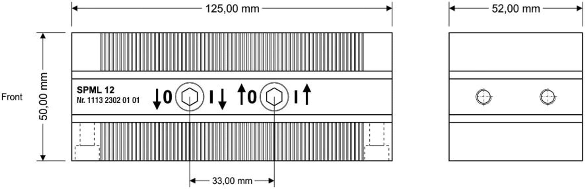 

Magnetyczny blok mocujący z magnesami stałymi 180x50x52mm FLAIG