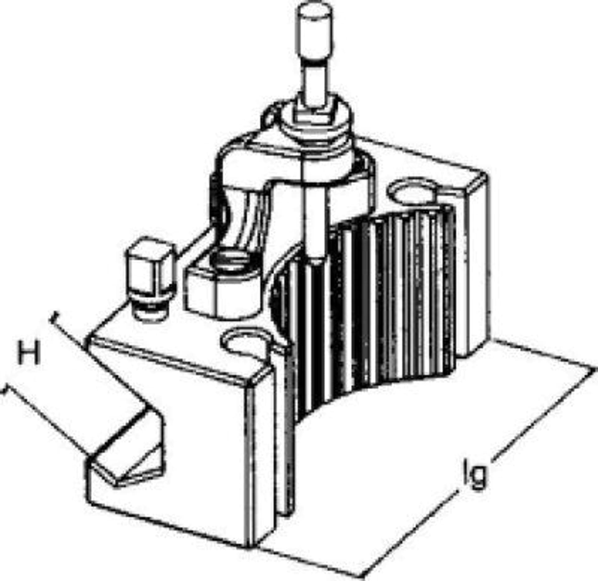 

Imak szybkowymienny do wytaczaków, typ H 32 mm SRW