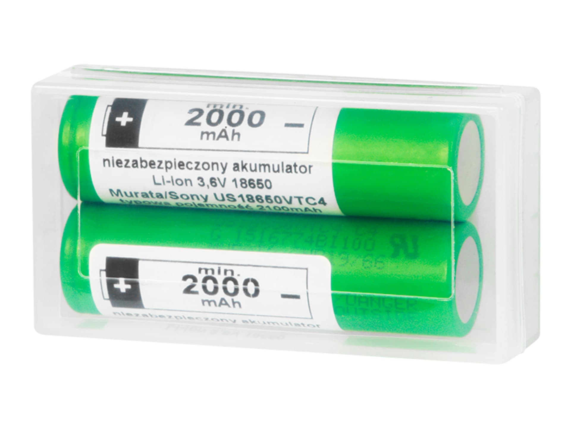 

85-592# Akumulator 18650 li-ion 2100mah 3,6v