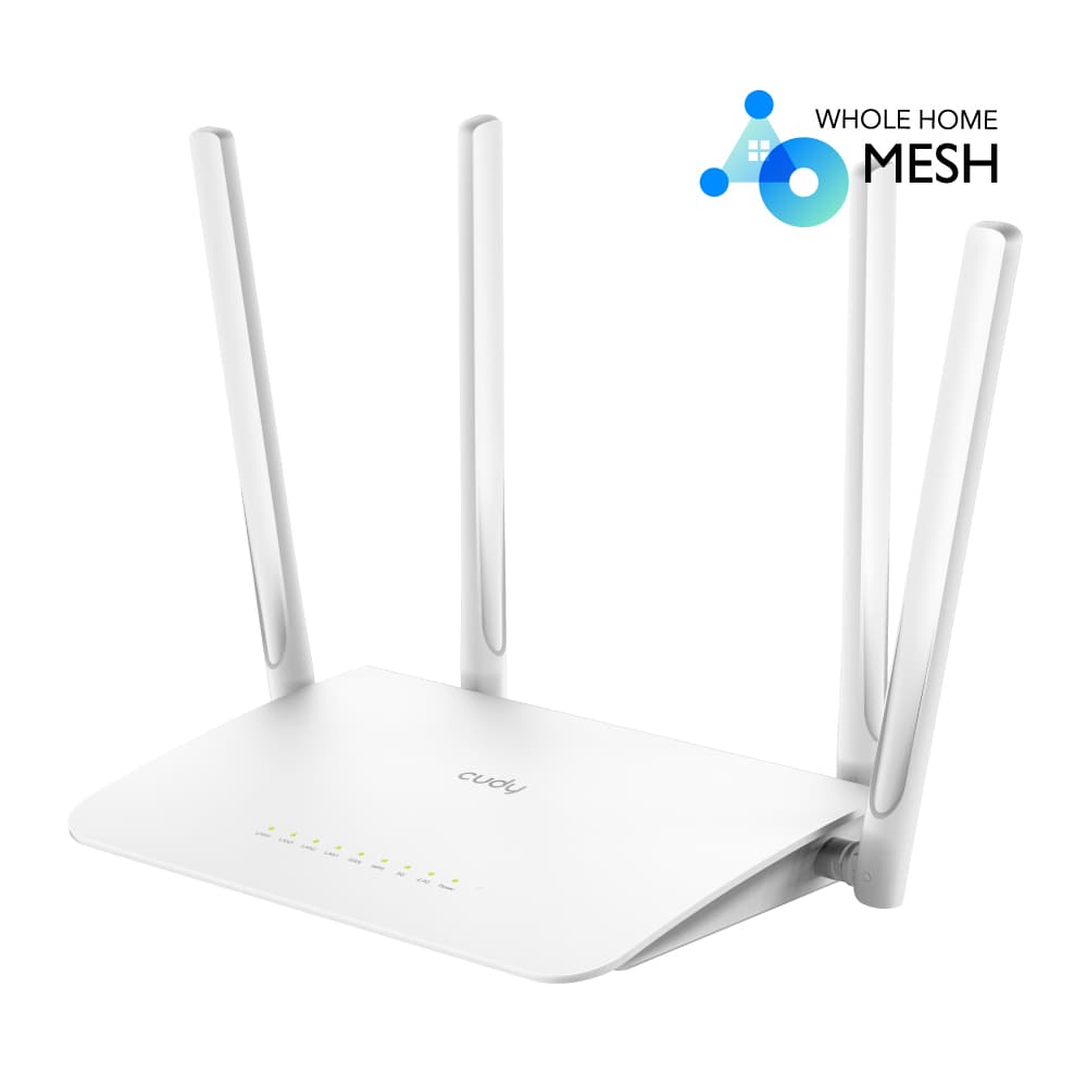 

Router Cudy WR1300 LAN/WAN Wi-Fi 5 Mesh OpenWRT