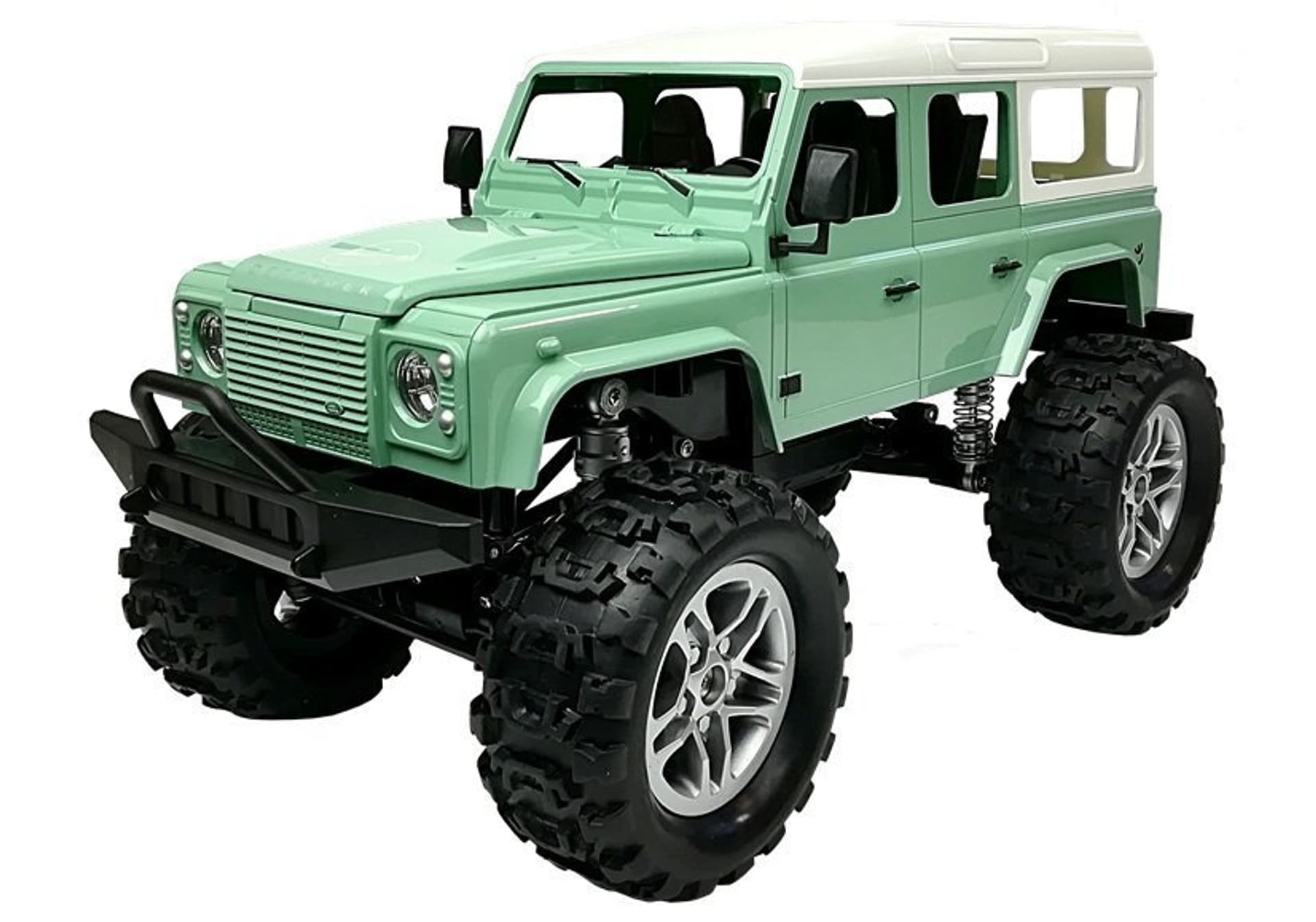 

Auto Zdalnie Sterowane Land Rover Defender D110 R/C Zielony 7.5 km/h 1:14 2.4G