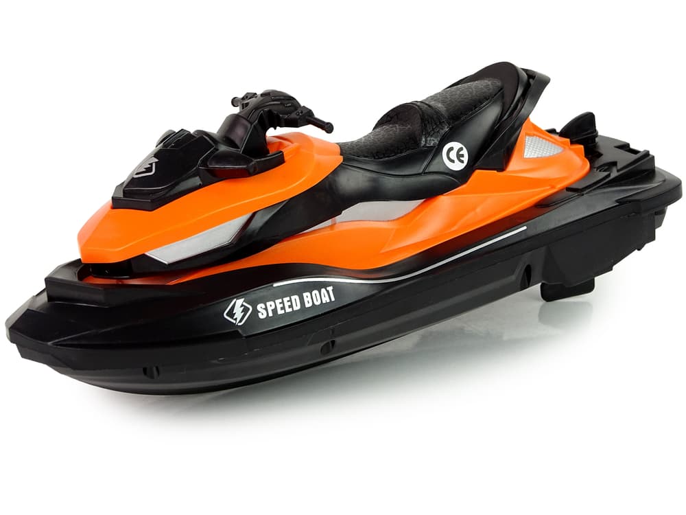 

Skuter Wodny R/C Zdalnie sterowany Motorówka 2,4G Pomarańczowa