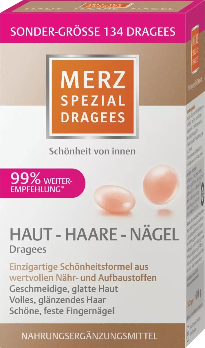 

Merz Spezial Skóra, Włosy ,Paznokcie 134 szt. DE