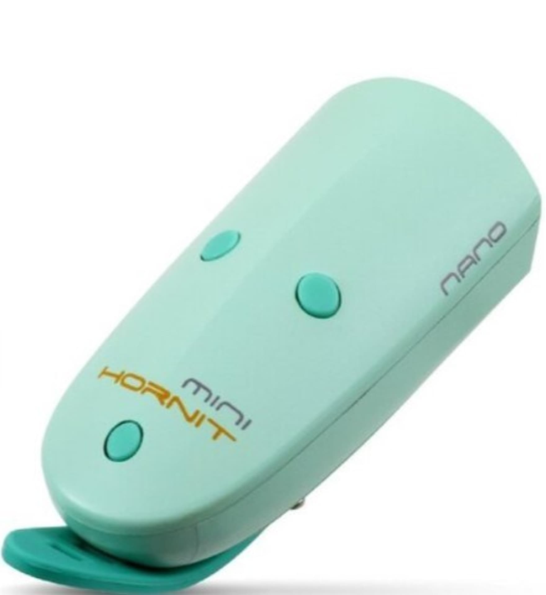 

Lampka rowerowa z klaksonem HORNIT Nano Mint /Green 6266GRG