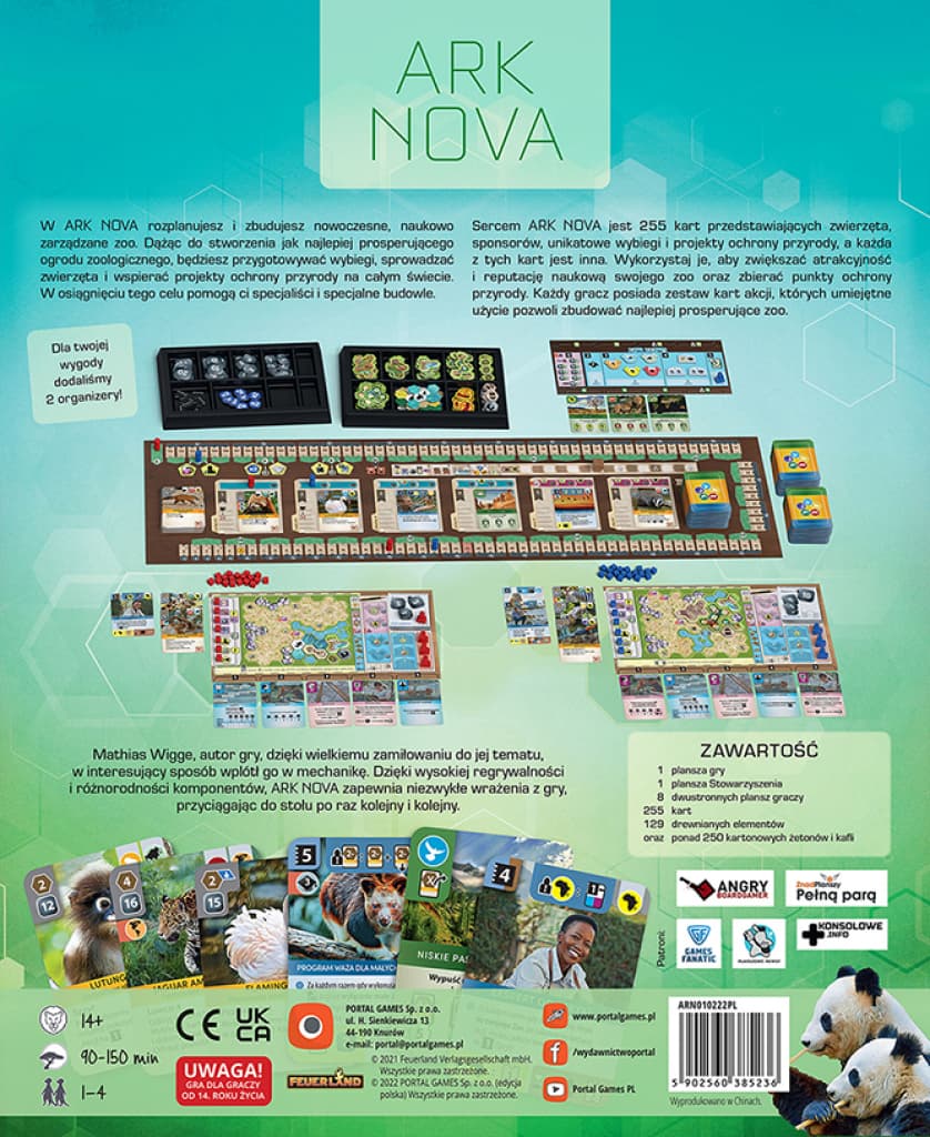 

GRA PLANSZOWA ARK NOVA - PORTAL GAMES