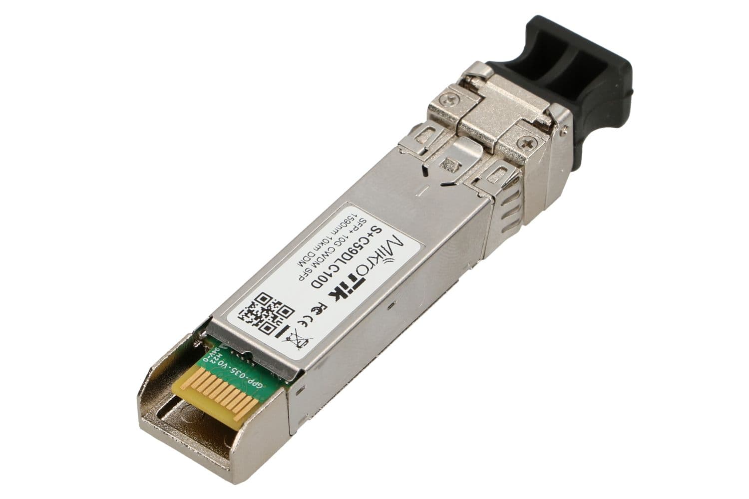 

MIKROTIK S+C59DLC10D SFP+ CWDM MODULE 10G SM 10KM 1590NM DUAL LC-CONNECTOR DDM