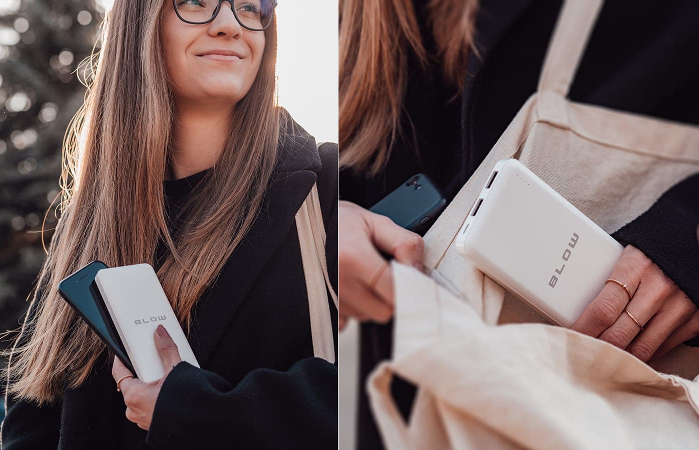 

Power Bank 20000mAh 2xUSB QC Blow PB20D USB-C