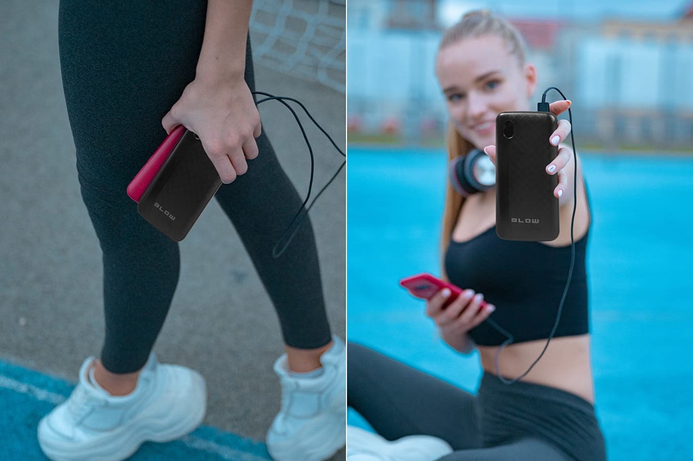 

Power Bank 20000mAh 2xUSB QC Blow PB20D USB-C
