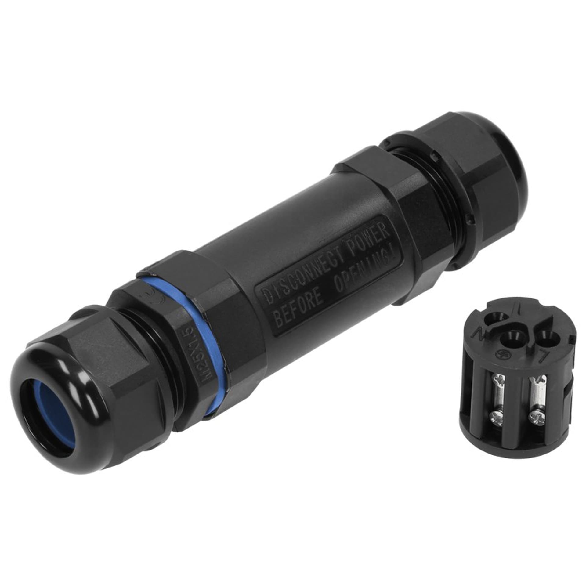 

Konektor kablowy prosty IP68,M25, 3x6mm, 450V/30A