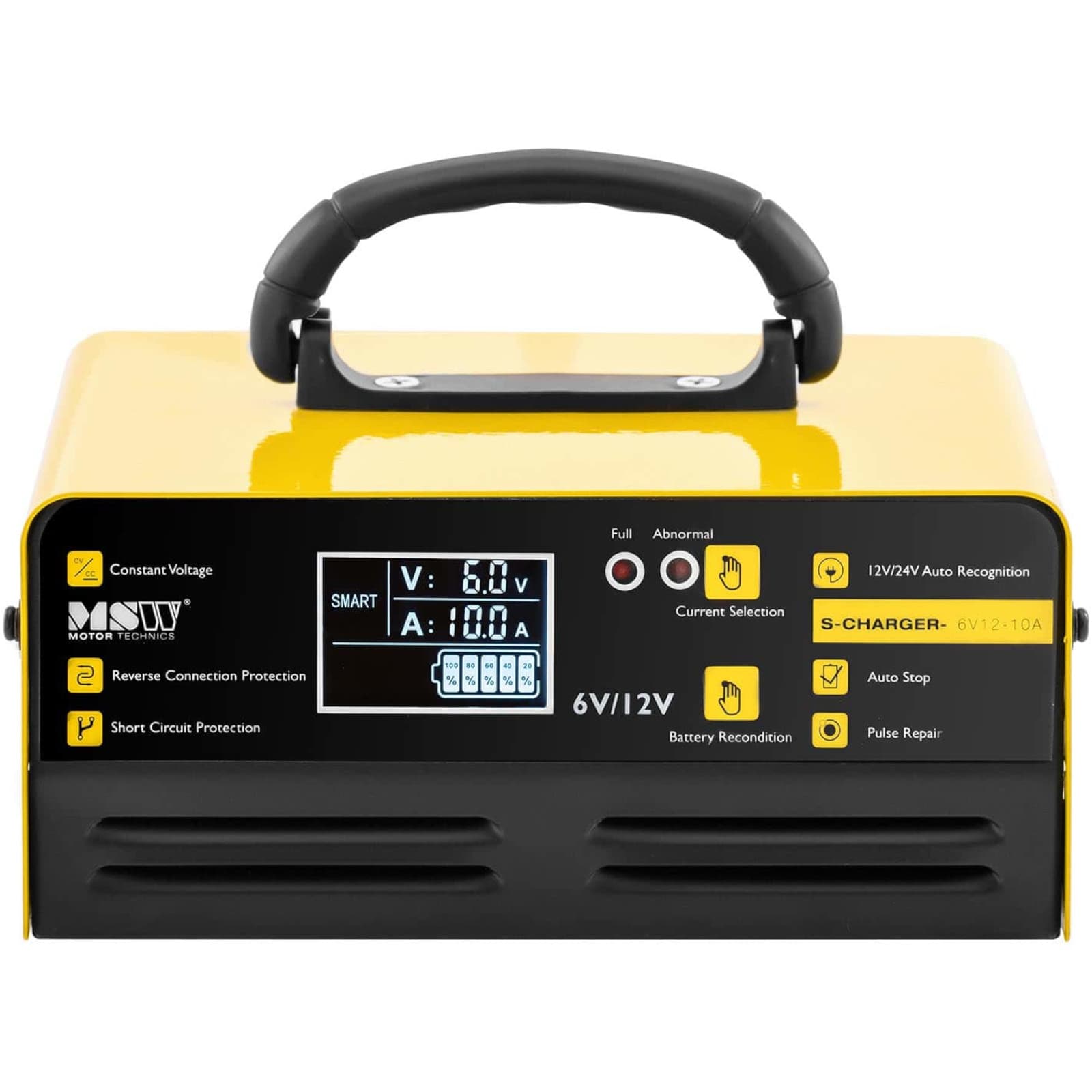 

Prostownik samochodowy ładowarka akumulatorów LCD 6/12 V 10/10 A