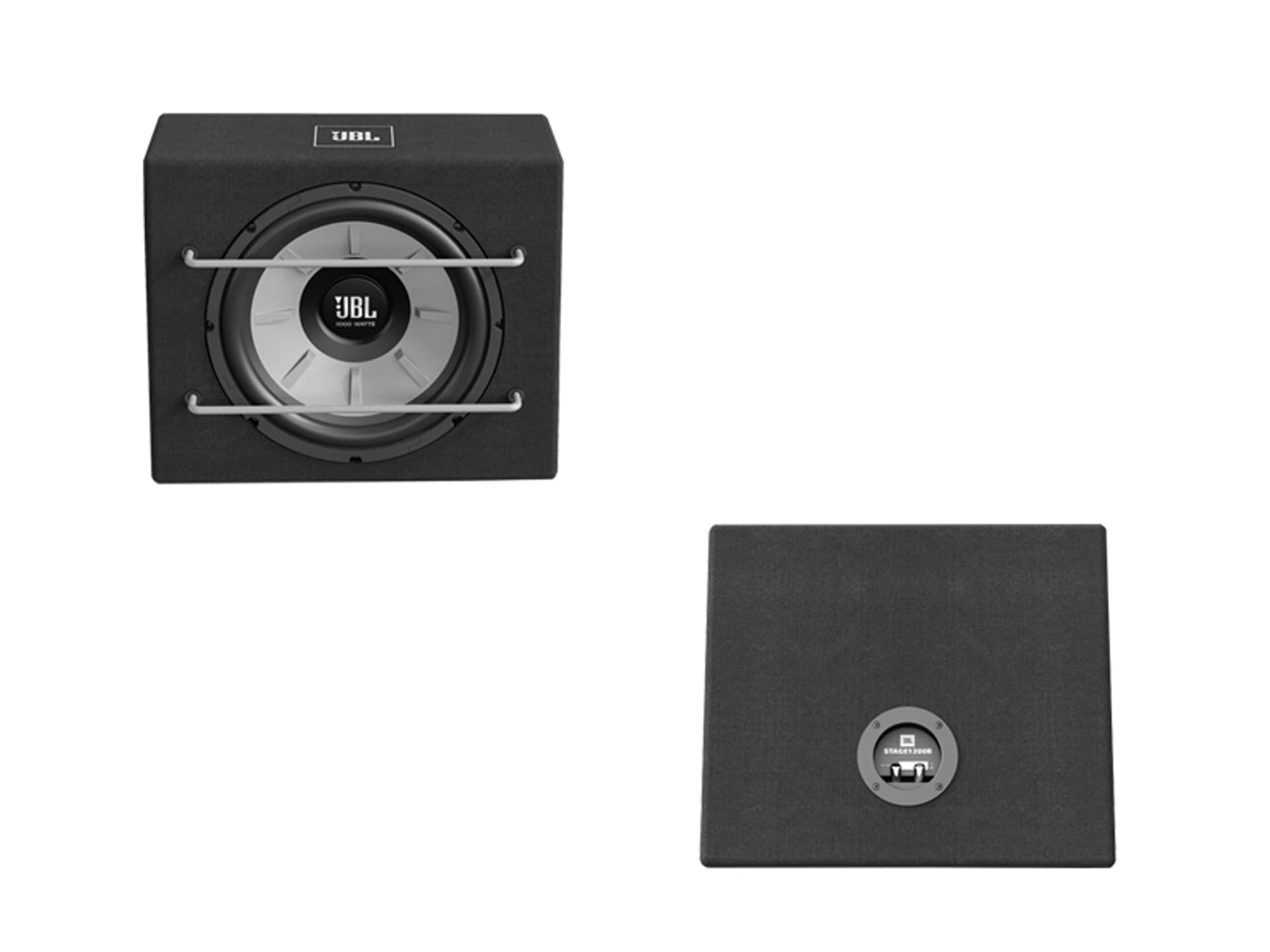 

Subwoofer samochodowy, JBL STAGE 1200B 300mm, 250/1000W (slim). (1LM)