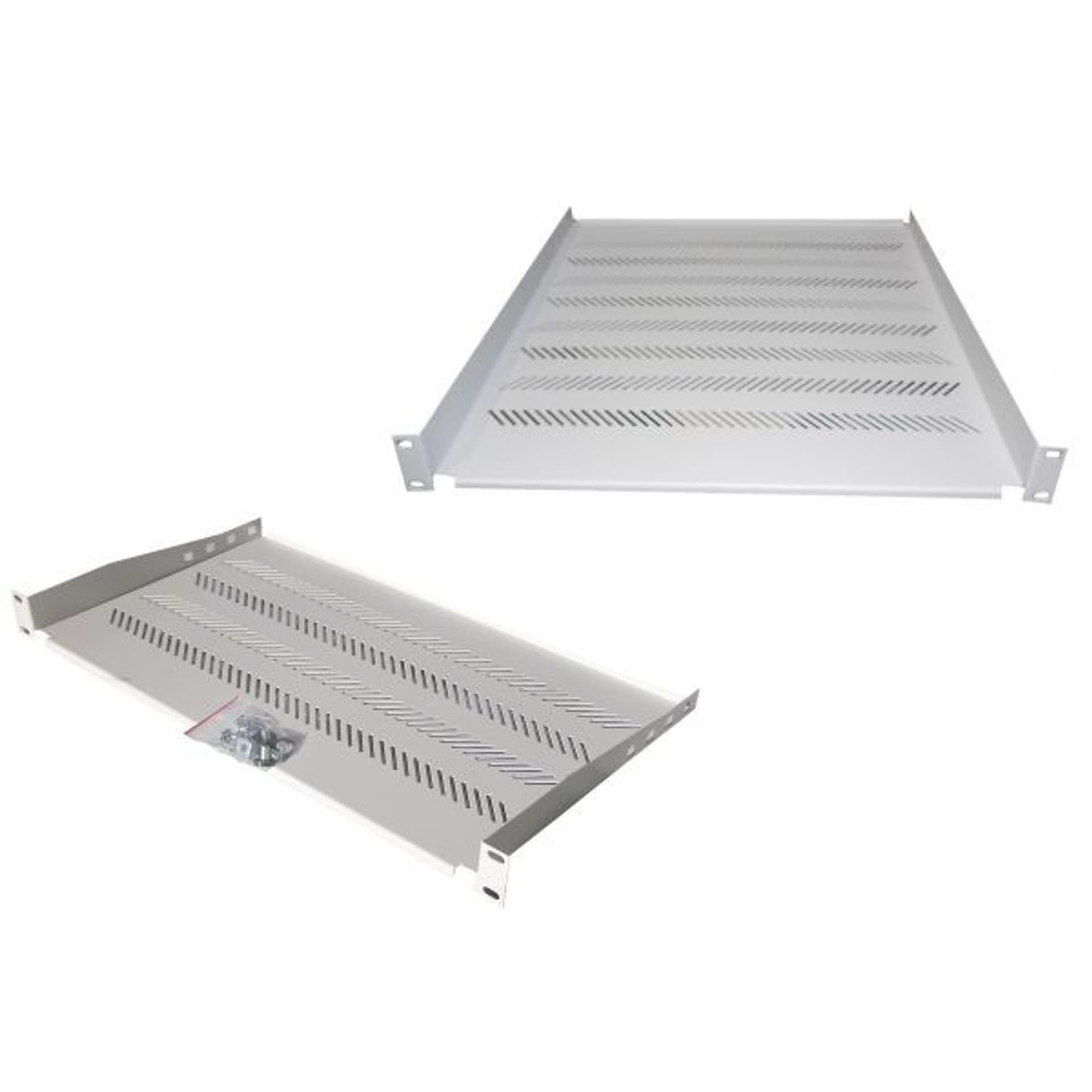 

Półka 19cali 1U G/350 szary (RAL 7035) z podporą TN-19-350-1U-GY