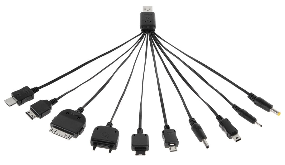 

Kabel uniwersalny USB do ładowania GSM(10 typów)