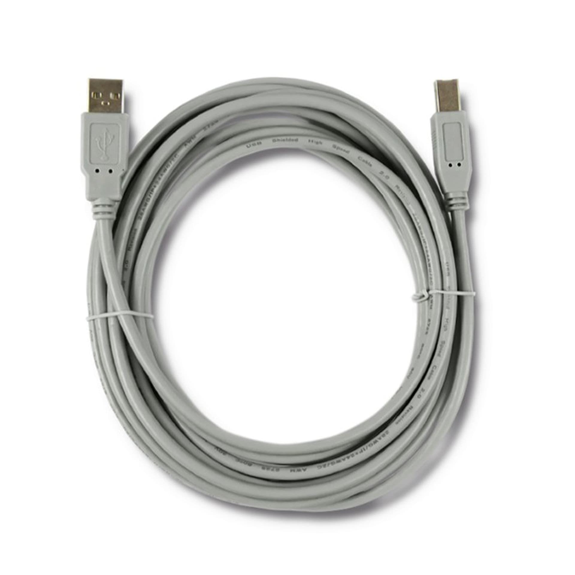 

Qoltec Kabel USB 2.0 A męski B męski 5m