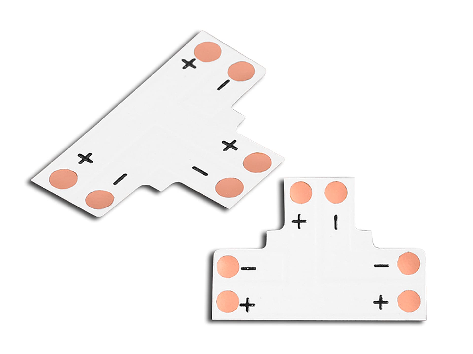 

5 szt. Złącze (konektor) taśmy LED PCB typu T 8mm, 2pin.