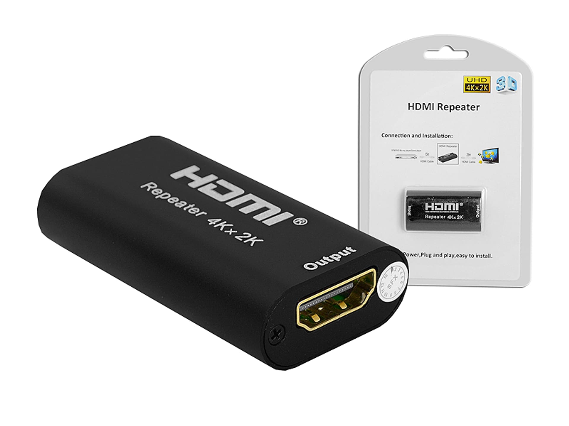 

Repeater HDMI 4Kx2K Spacetronik HDRE01. (1LM)