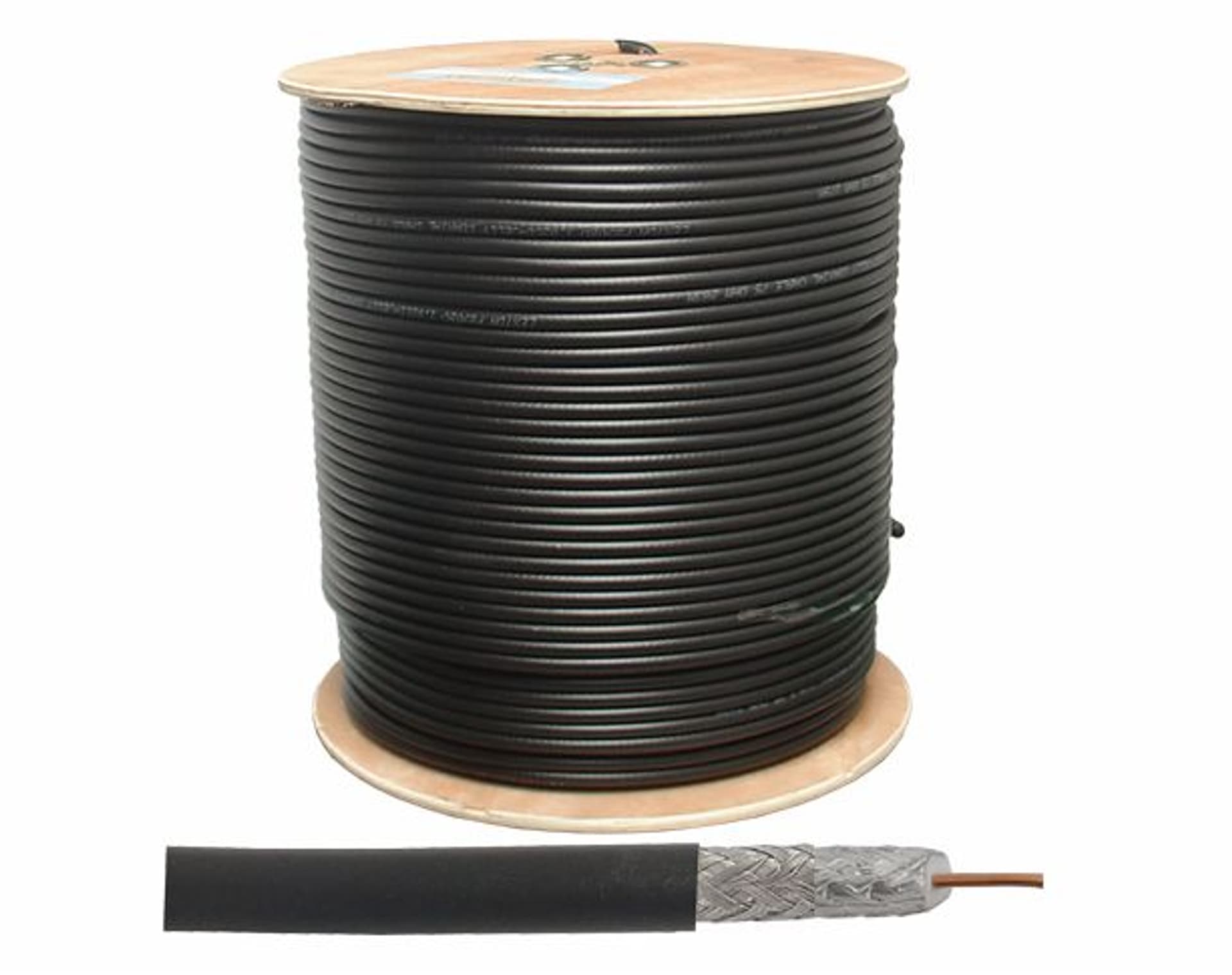 

Kabel koncentryczny F660 300 m, czarny, 1.1CCS+64*0.12AL. (1LM)