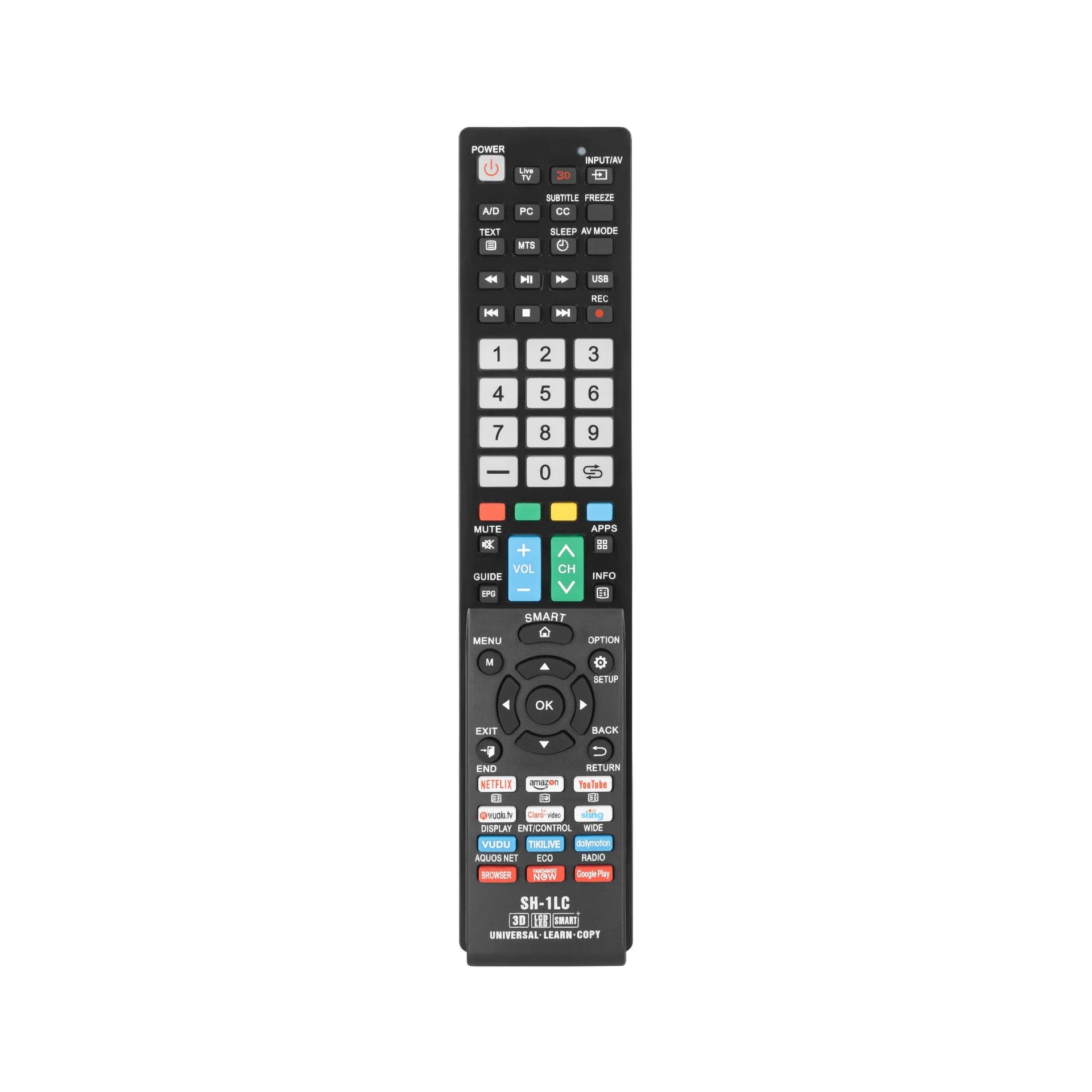 

Pilot uniwersalny do TV LED/LCD SHARP