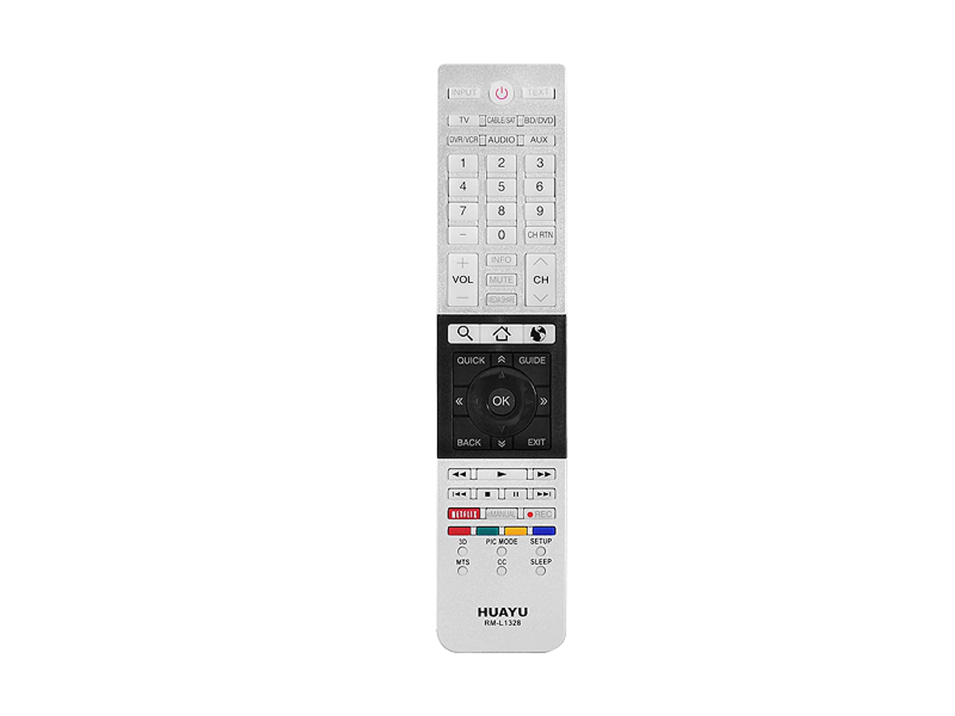 

1 szt. Pilot do TOSHIBA LCD 3D NETFLIX RM-L1328.