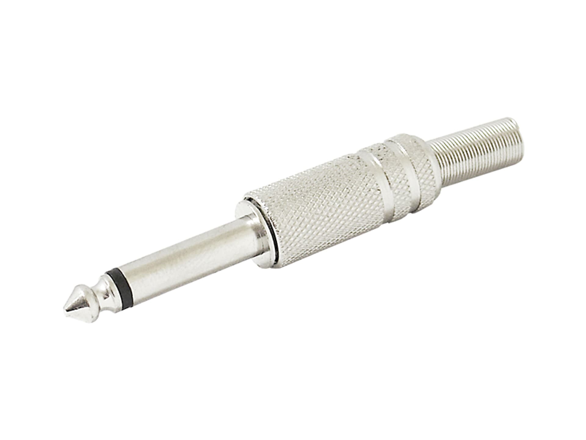 

20 szt. Wtyk Jack 6.3 mono metal z odgiętkątką