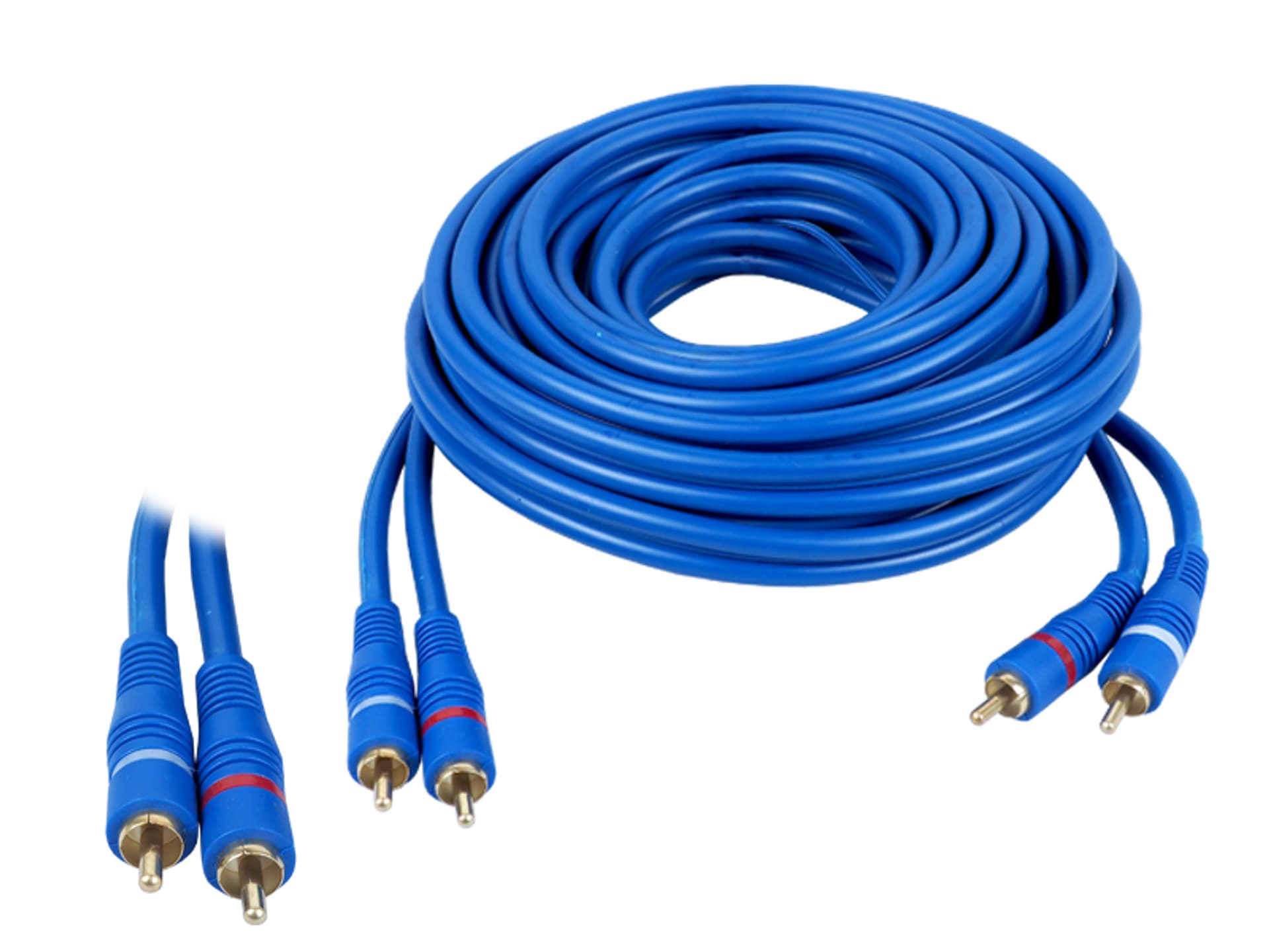 

Kabel 2 x 2 RCA + kabel sterujący, wtyki pozłacane, 5 m. (1LM)