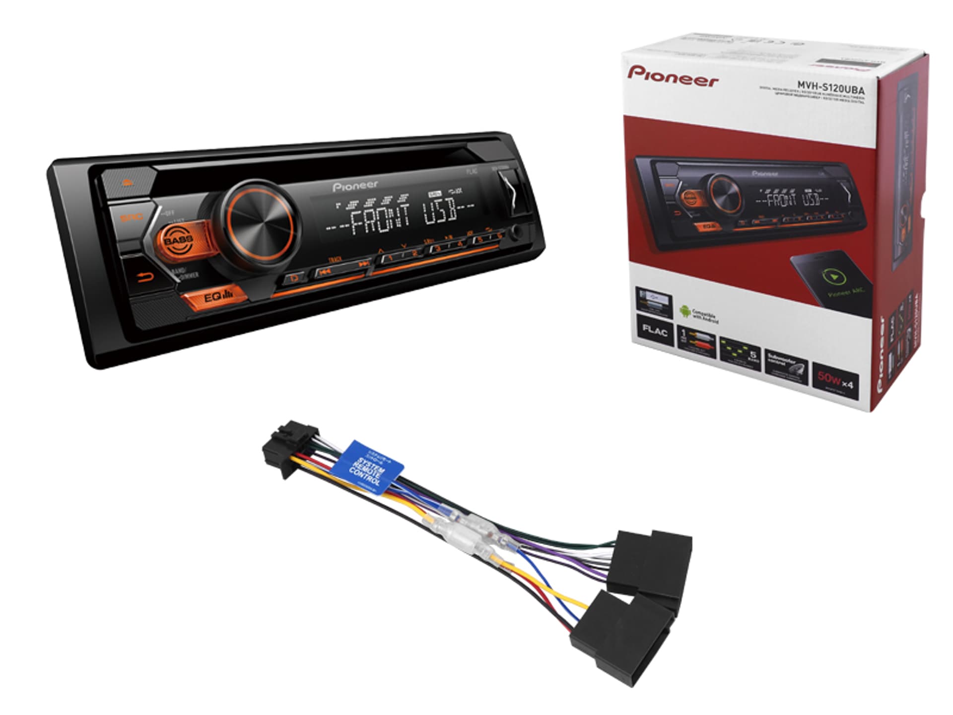 

Radio samochodowe PIONEER MVHS120UBA 2020r. (1LM)