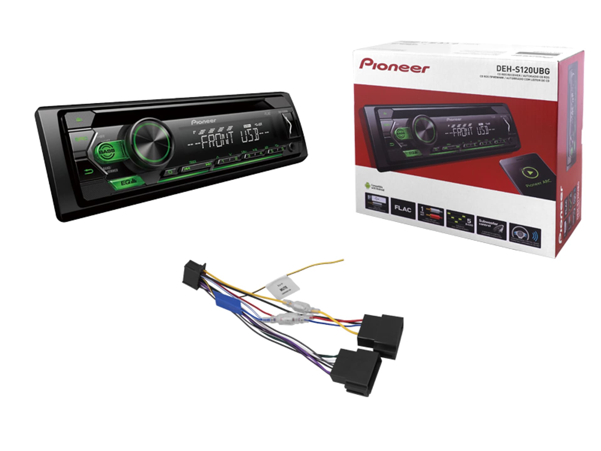 

Radio samochodowe PIONEER DEHS120UBG 2020r. (1LM)