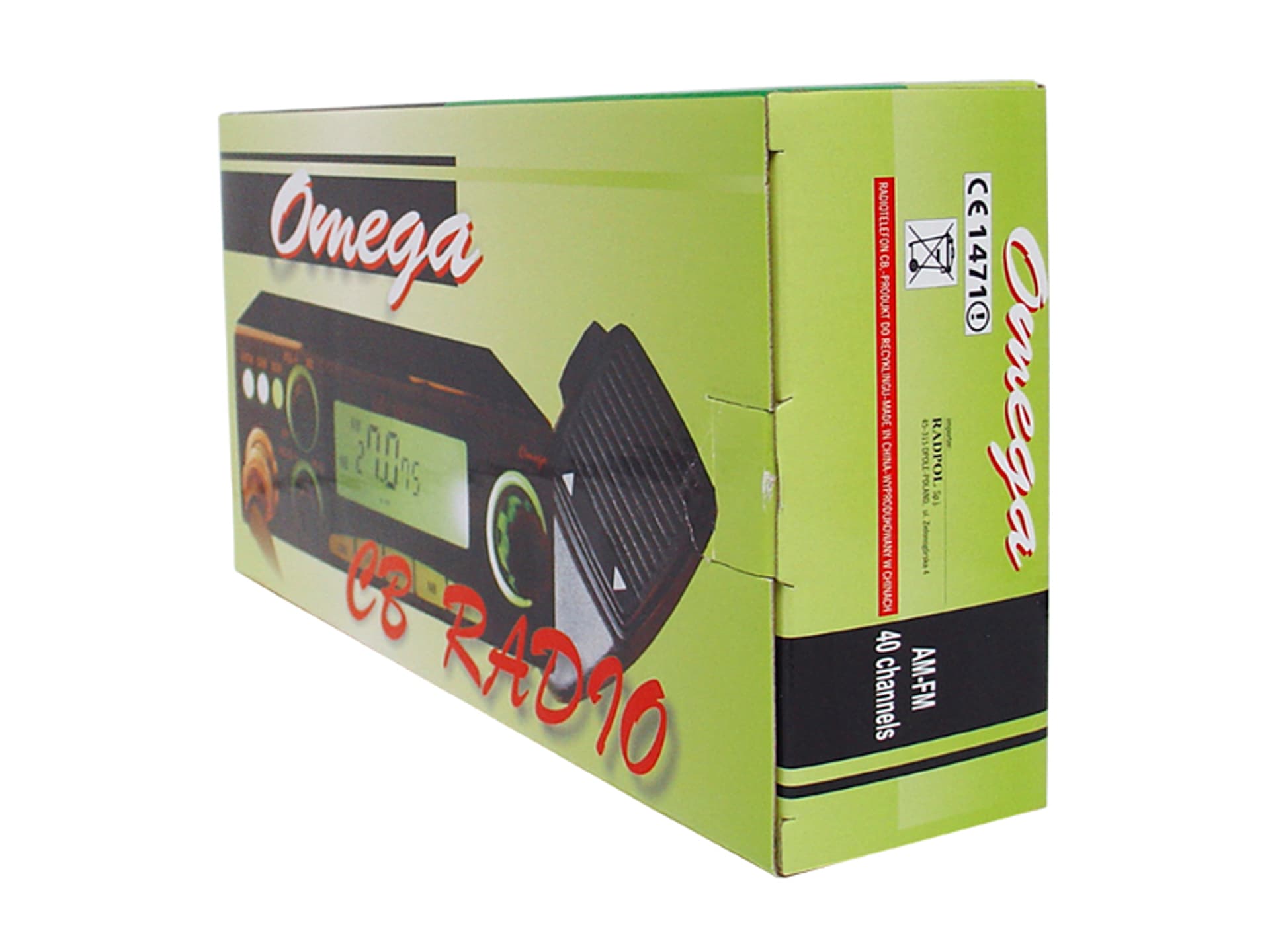 

1 szt. Radio CB OMEGA