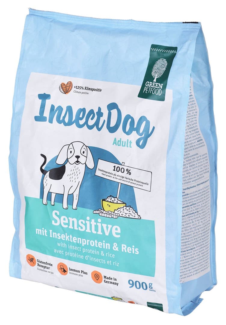 

Green Petfood sucha karma dla psów InsectDog Sensitive 900g