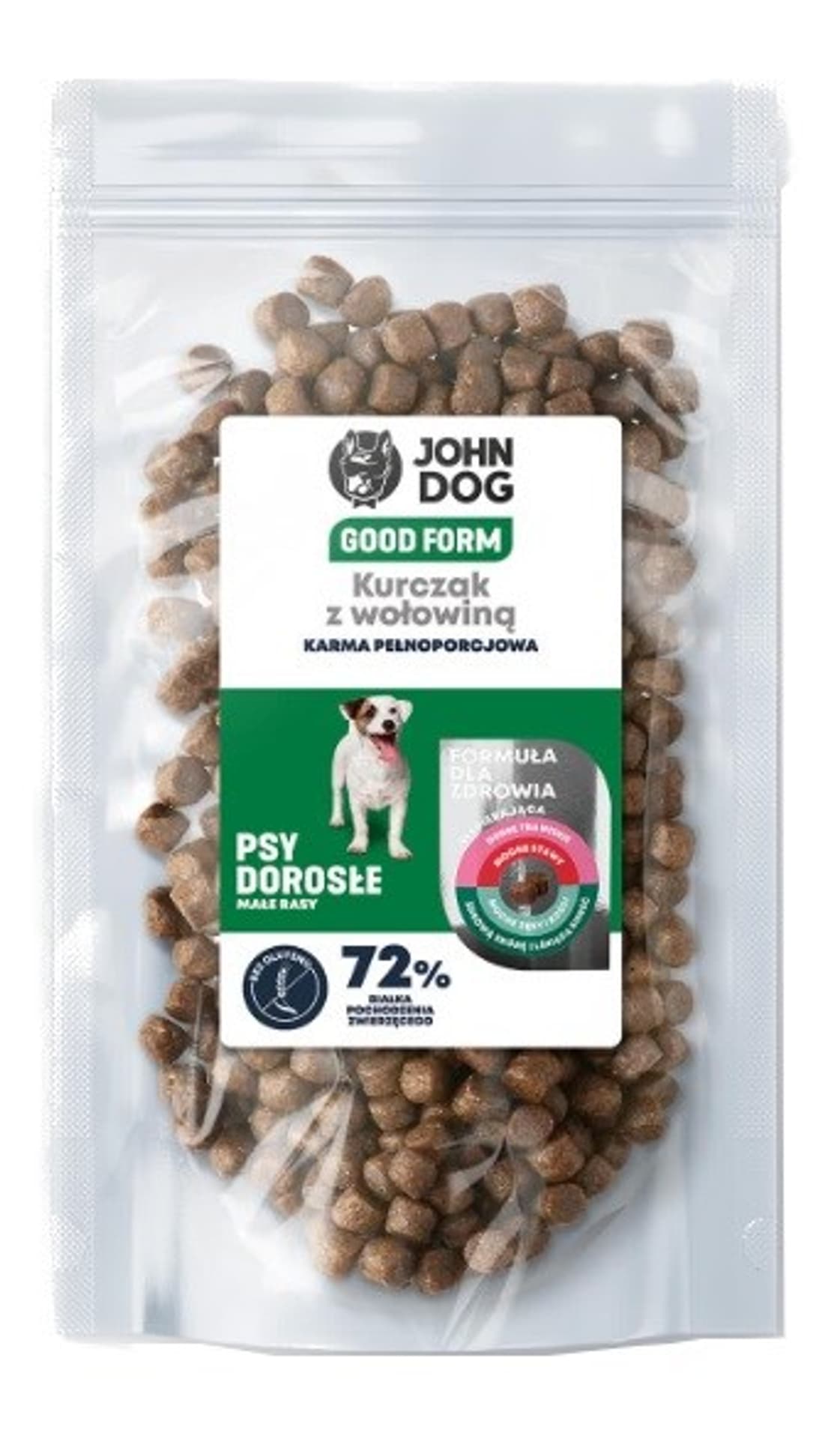 

John Dog GOOD FORM Kurczak z wołowiną dla małych ras