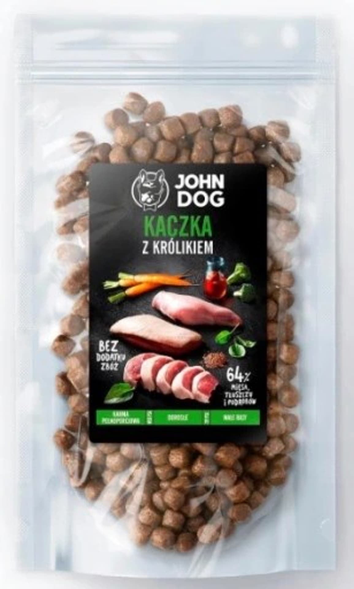 

John Dog Kaczka z królikiem dla małych ras
