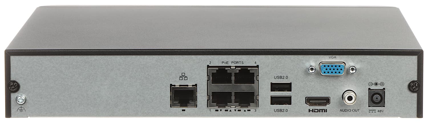 

REJESTRATOR IP NVR301-04S3-P4 4 KANAŁY, 4 PoE UNIVIEW