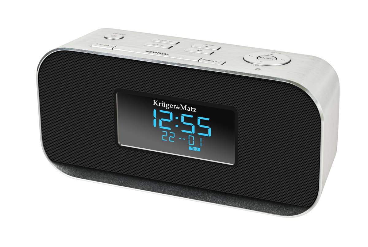 

Radiobudzik Kruger&Matz KM1150 , BLUETOOTH , AUX, USB (1LL)