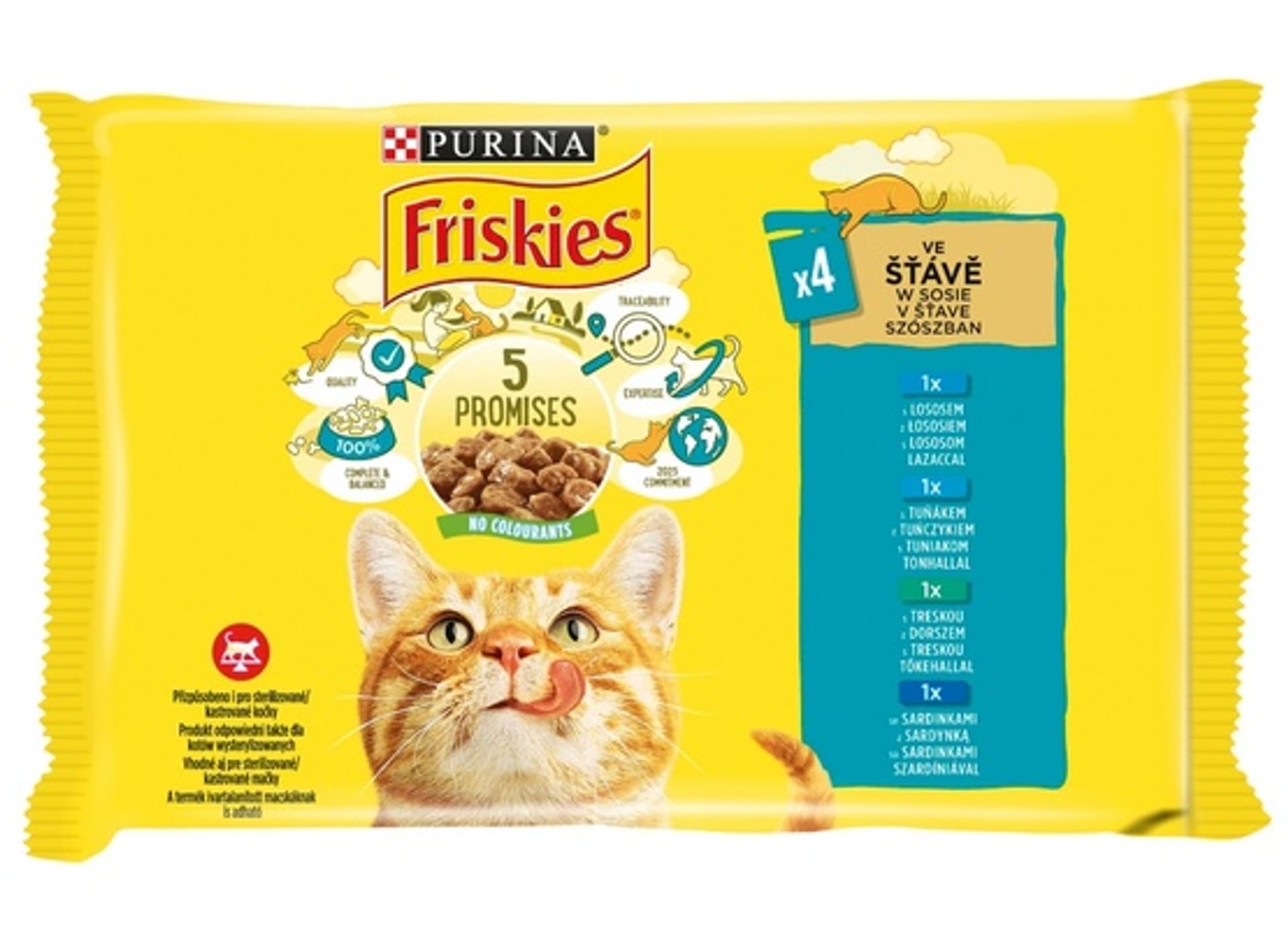 

Purina FRISKIES MP Ryba 4x85g
