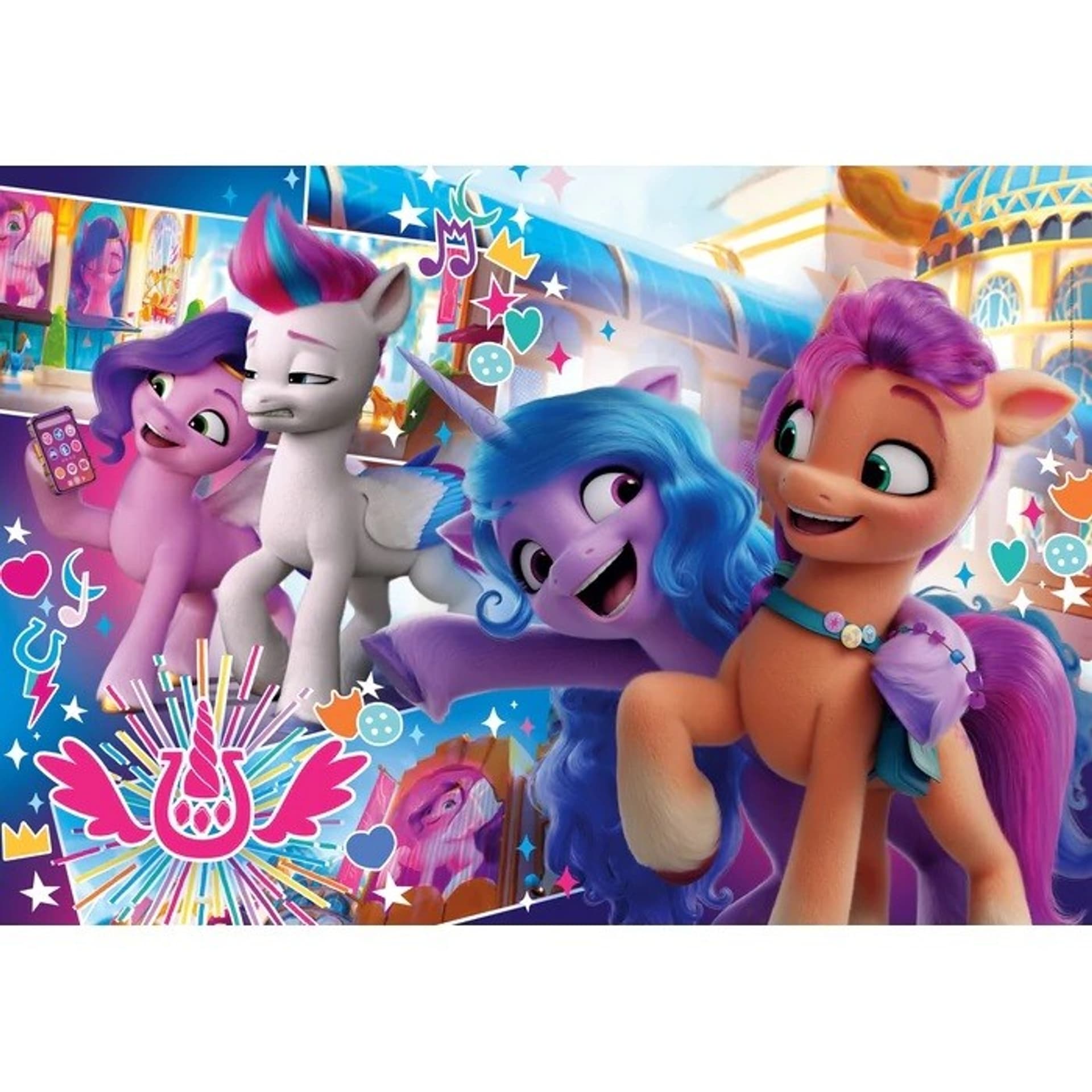 

Puzzle 104 elementy MAXI My Little Pony